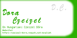 dora czeizel business card